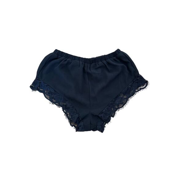 MAJORELLE Other - Majorelle -  Lace Trim Sleep Shorts in Black